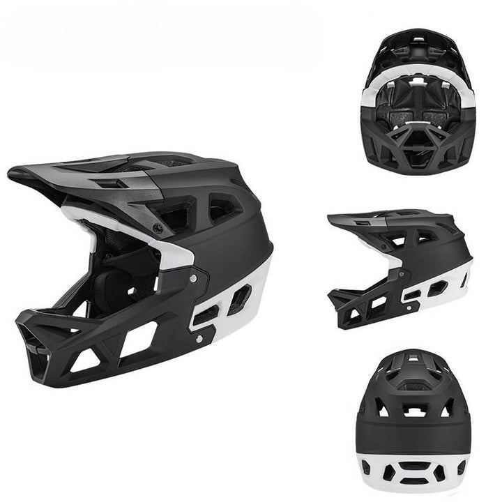 Full-Face Mountain Biking Helmet Bowlift 1784864507