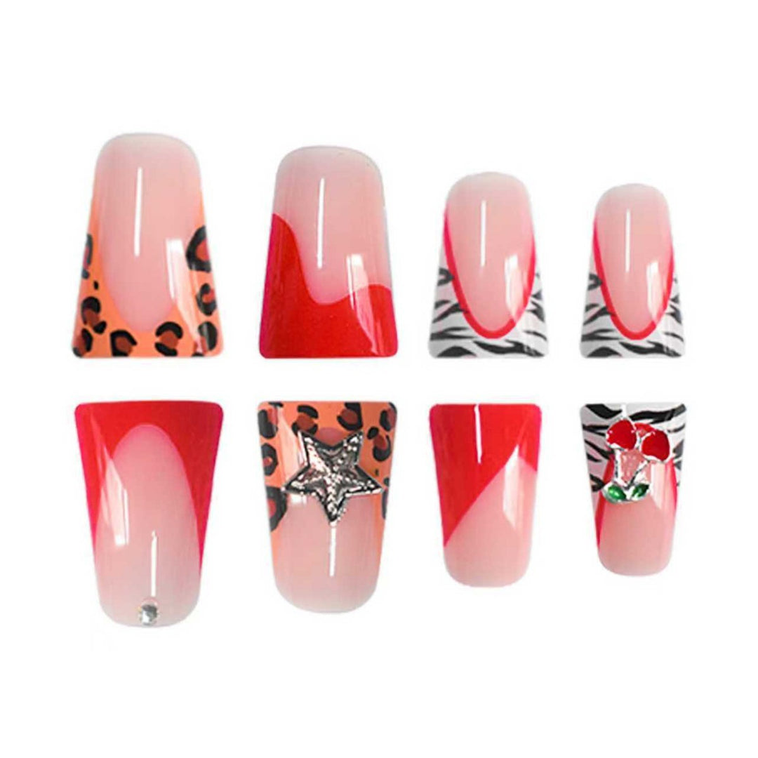 Creative Themed Press-On Nail Extensions Bowlift