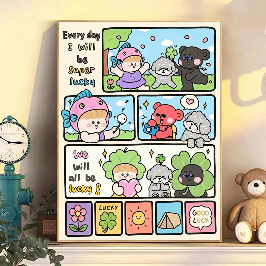 Cute Ice Cream-Themed Wall Art Bowlift