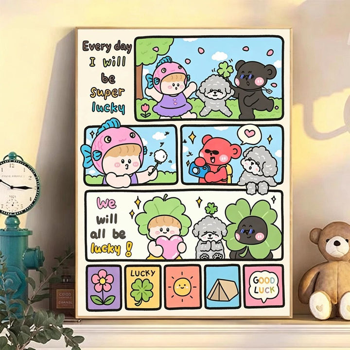 Cute Ice Cream-Themed Wall Art Bowlift
