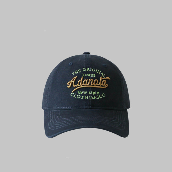 Women's Embroidered Casual Sun Cap Bowlift