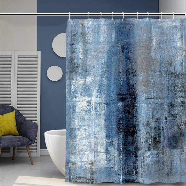 Artistic Shower Curtain Bowlift