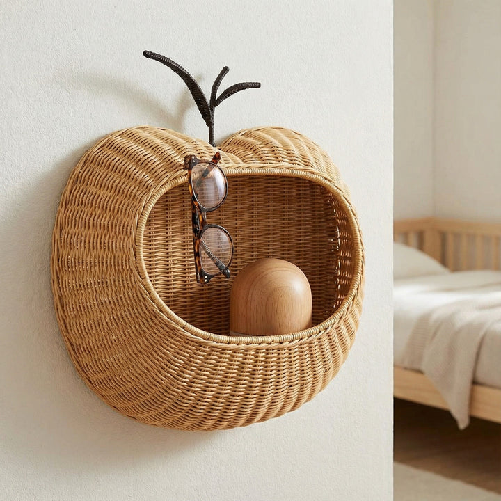 Wall basket in apple shape Bowlift
