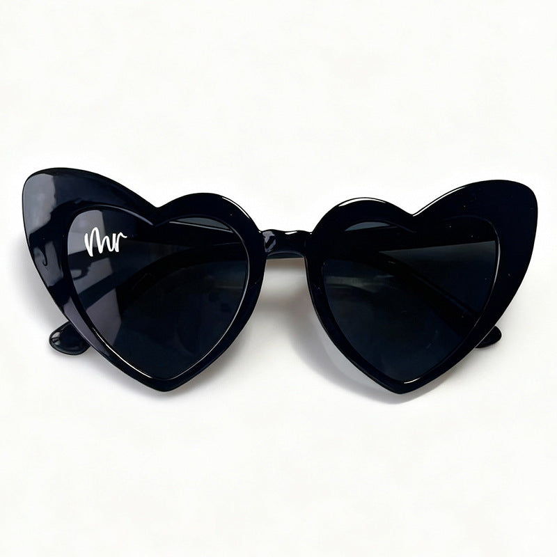 Stylish Heart-Frame Sunglasses Bowlift