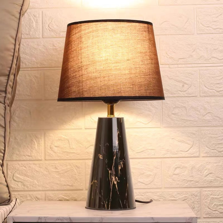 Contemporary Marble Base Table Lamp