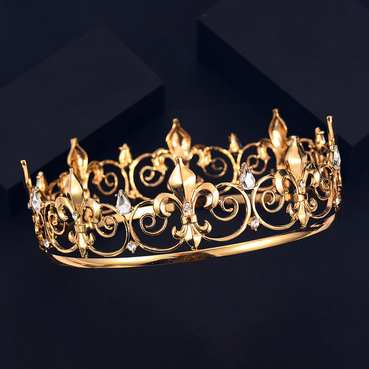 Ladies Filigree Crown with Noble Embellishments Bowlift