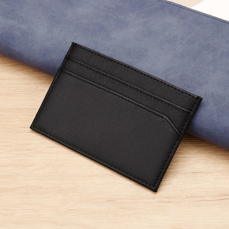 Slim Leather Business Card Holder Bowlift