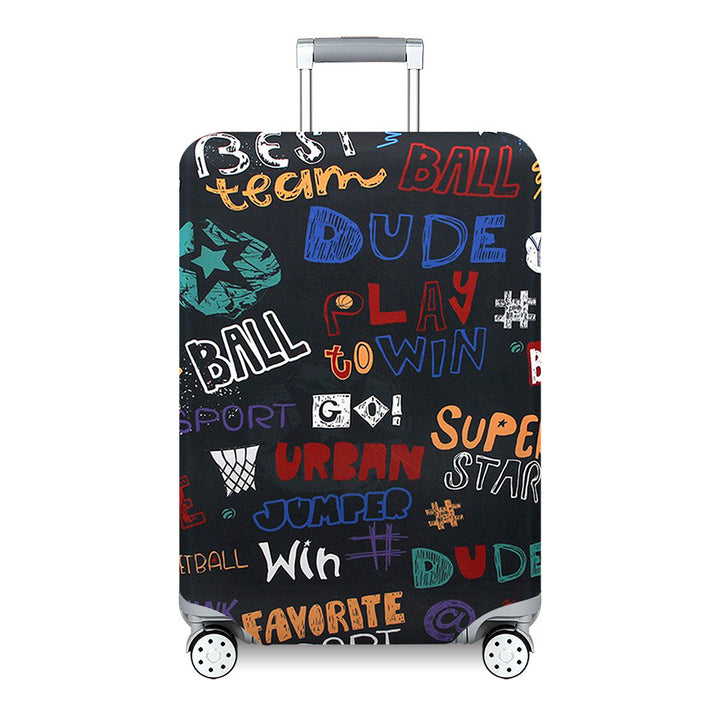 Women's Hard Shell Suitcase with Exotic Plant Pattern Bowlift