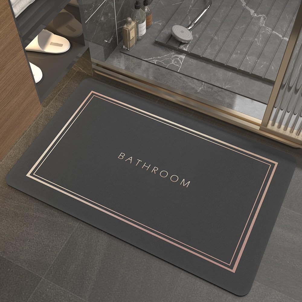 Soft Textured Bath Mat Bowlift