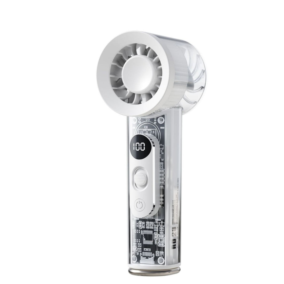 Ladies portable mini table fan with LED control Bowlift