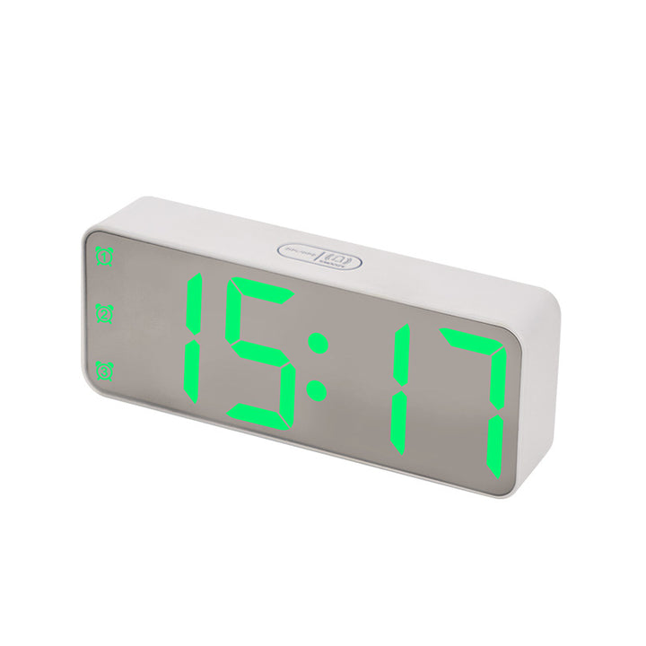 Digital Clock with Large LED Display and Multifunctional Settings Bowlift