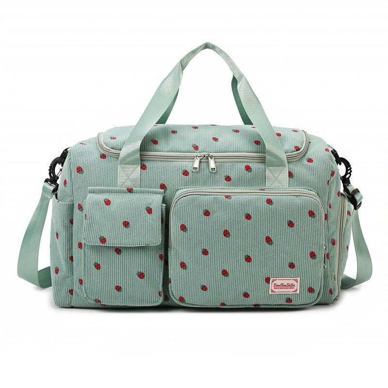 Sporty Travel Bag With Multifunctional Pockets Bowlift