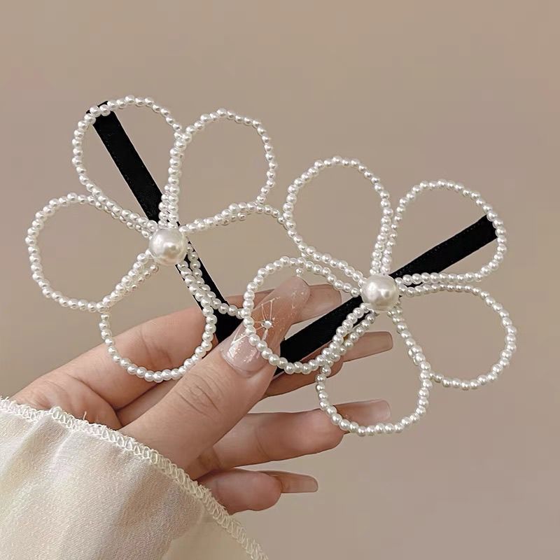 Headband with bead flowers Bowlift