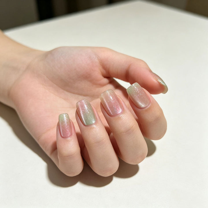 Elegant Floral Bow Press-On Nail Tips Bowlift