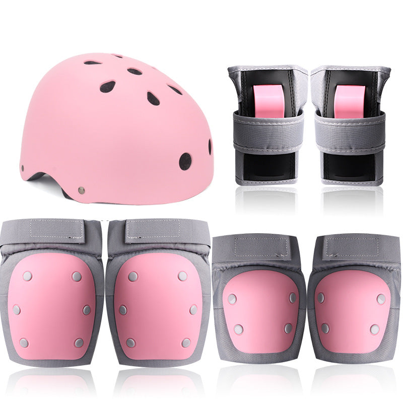 Safety Skating Helmet and Protective Gear Set Bowlift