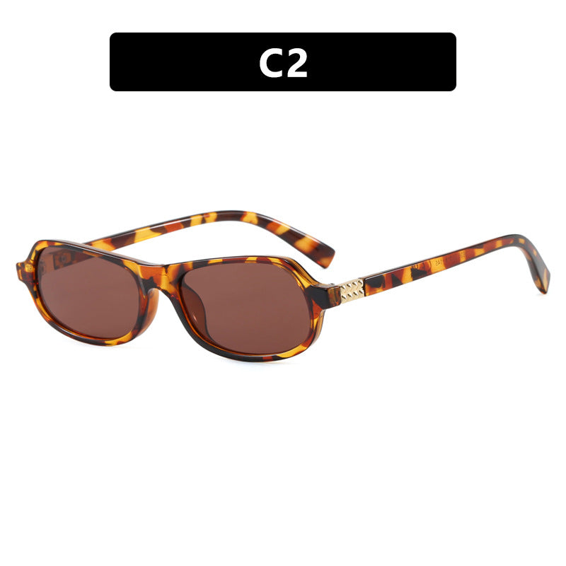 Ladies stylish fashionable sunglasses with golden accents Bowlift