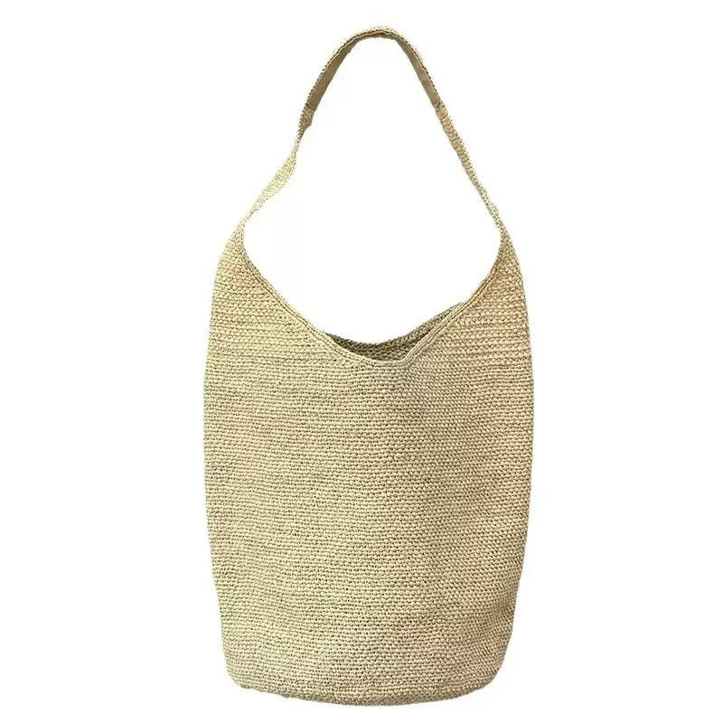 Shoulder Bag Made of Natural Macrame Bowlift