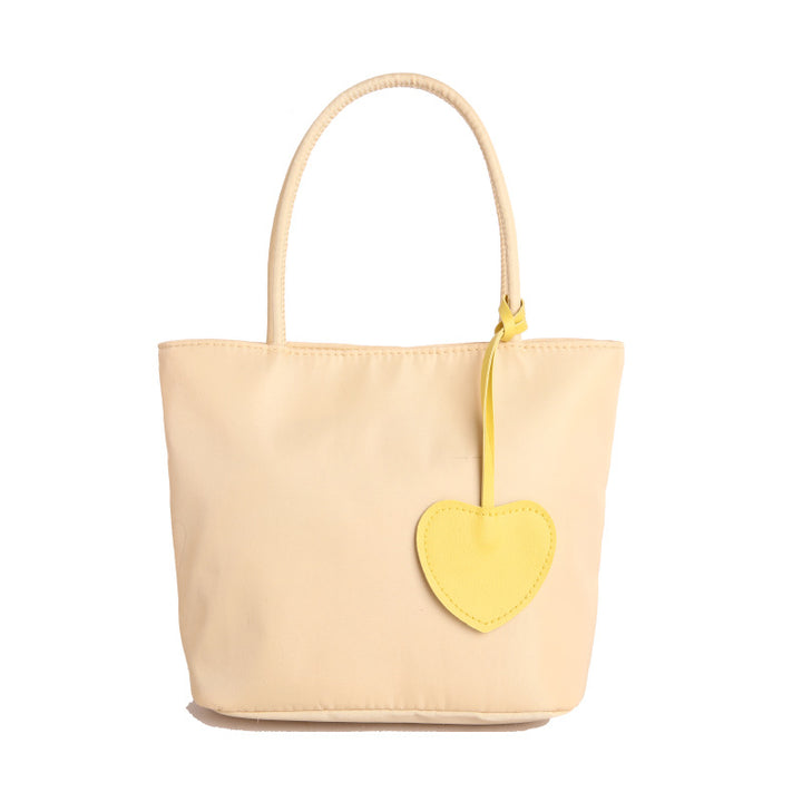 WoStylish Heart-Embellished Everyday Tote Bag Bowlift
