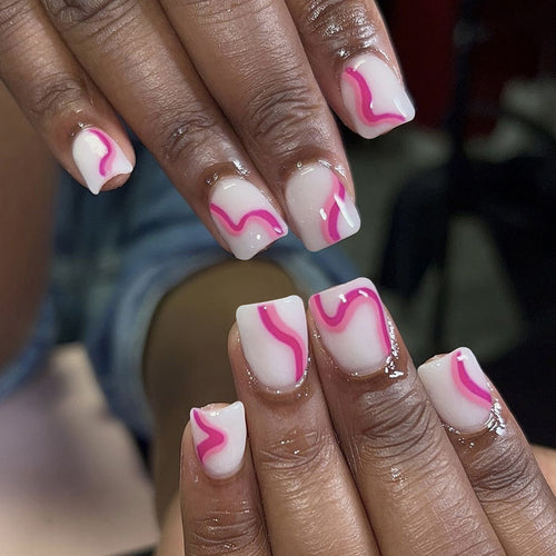 Artistic Gel Nail Design Bowlift 1787543034