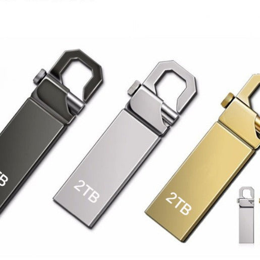 High-Capacity Retractable USB Flash Drive Bowlift