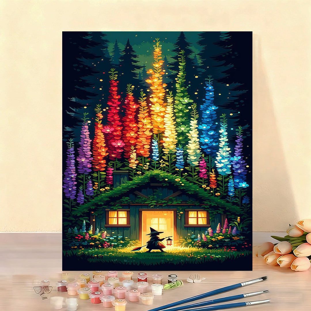 Whimsical Forest Adventure Art Print Bowlift