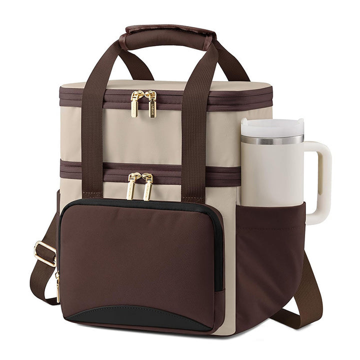 Insulated Lunch Bag with Multiple Compartments Bowlift