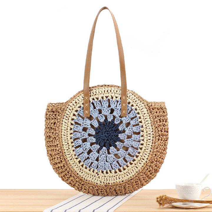 Handbag with Unique Geometric Design Bowlift