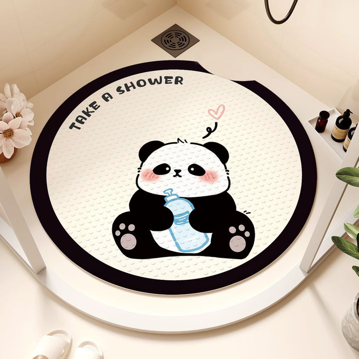 Plush Cartoon Bath Mat Bowlift
