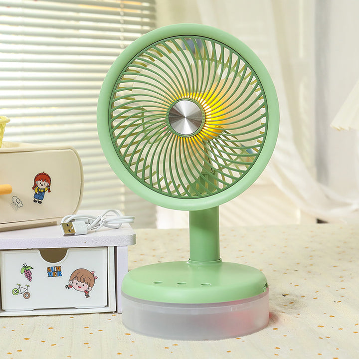 Ladies Portable Table Fan with Stylish and Flexible Design Bowlift