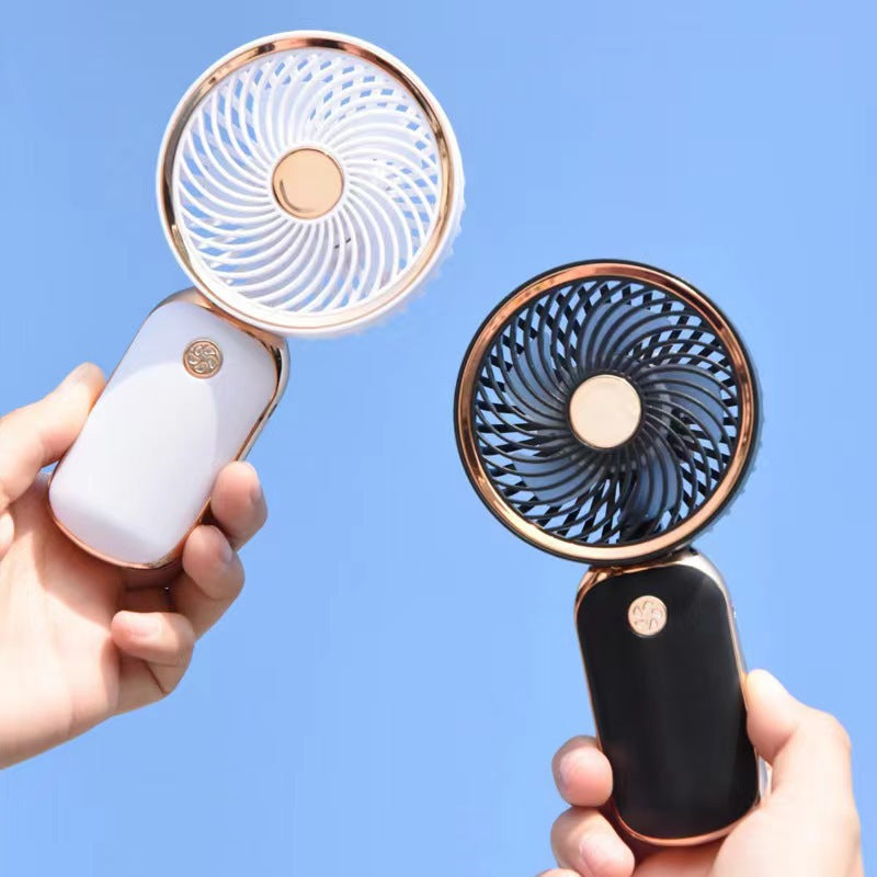 Women's Portable Mini Fan with Innovative Spiral Design Bowlift