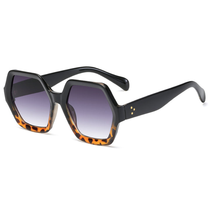 Women's geometric reading glasses in striking honeycomb frame design Bowlift