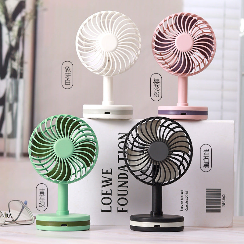Portable USB Rechargeable Table Fan Bowlift