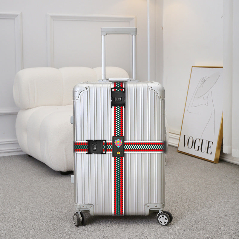 Colorful Safety Luggage Strap Bowlift