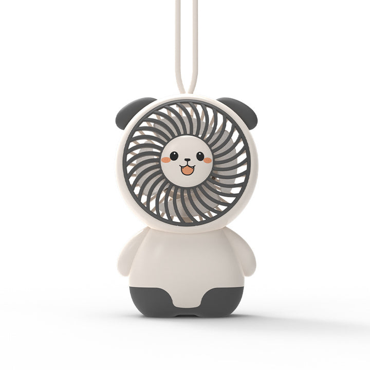 Ladies Portable Mini Animal Fan with Cute Panda Design Bowlift