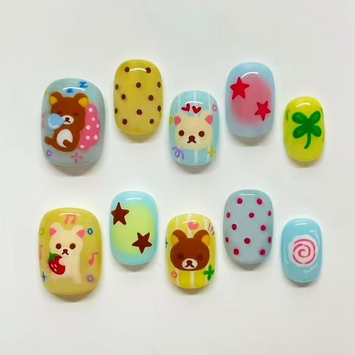 Playful Artistic Nail Art Design Set Bowlift