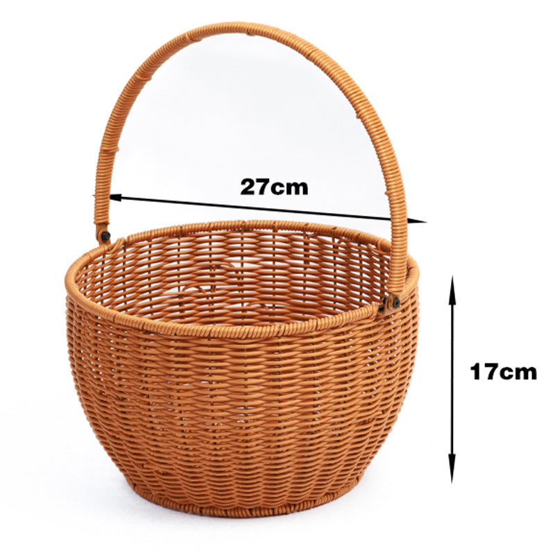 Handcrafted Decorative Woven Basket Bowlift