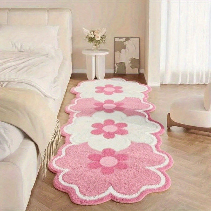 Floral Design Area Rug
