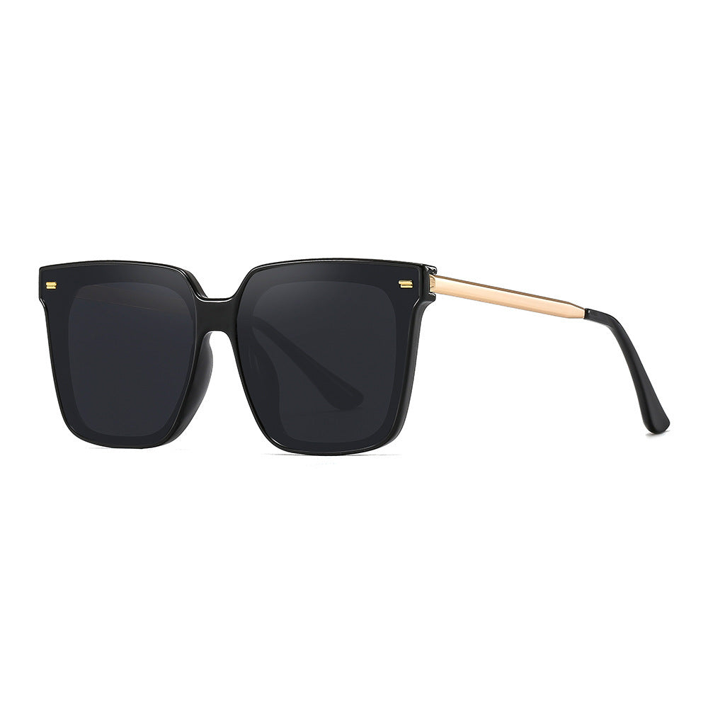 Women Oversize Sunglasses with Modern Square Frame Bowlift