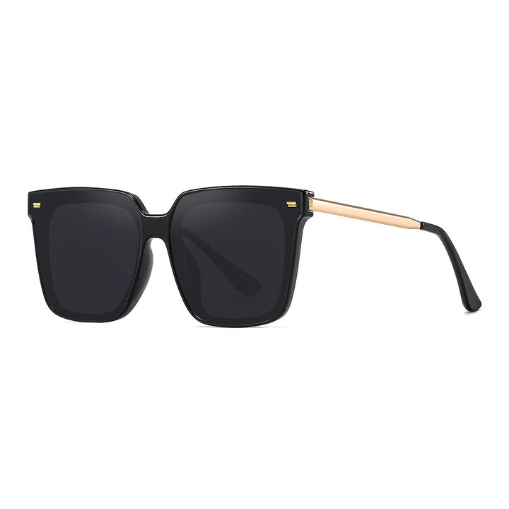 Women Oversize Sunglasses with Modern Square Frame Bowlift