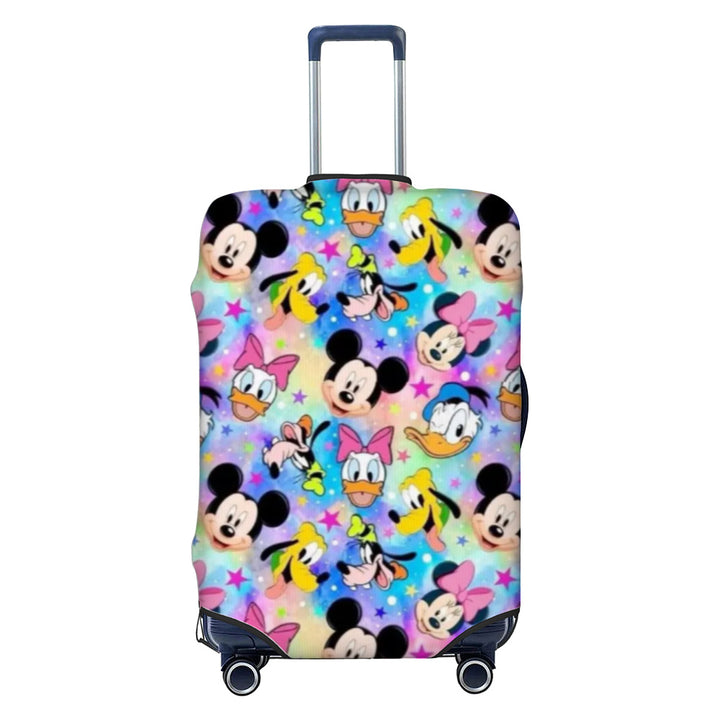 Ladies nan elastic suitcase cover with motif print, water-repellent and tear-resistant, with handle and telescopic opening Bowlift