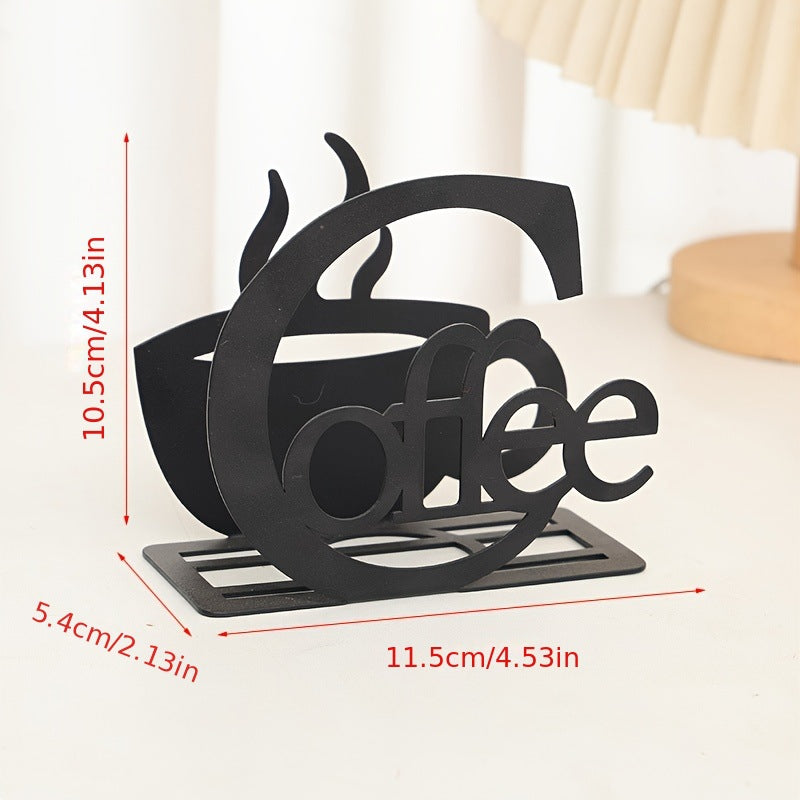 Coffee-Themed Tabletop Organizer