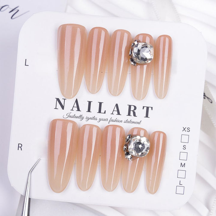 Artistic 3D Butterfly Press-On Nail Set Bowlift