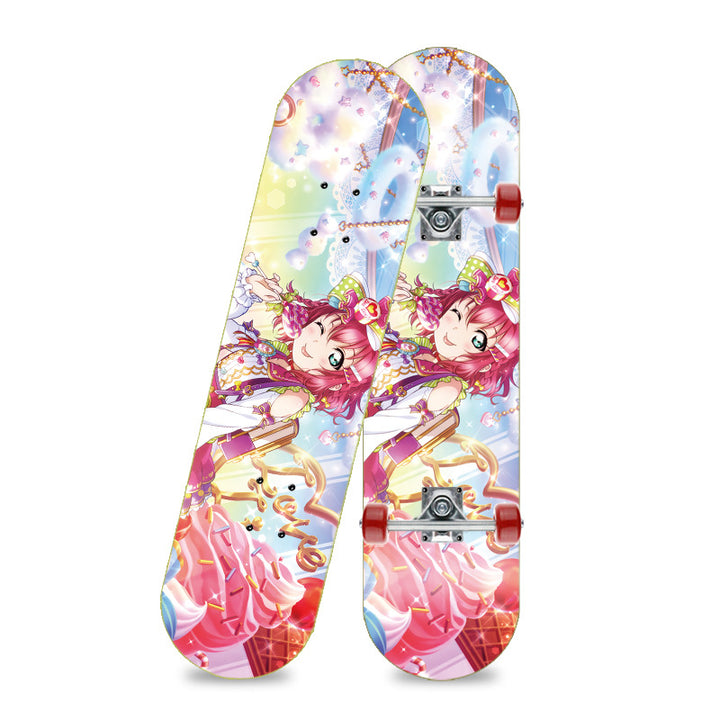 Unicorn Themed Skateboard Bowlift