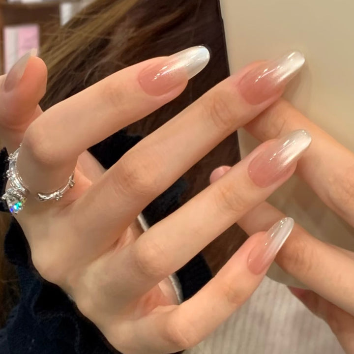 Ombre Press-On Nail Art Set Bowlift