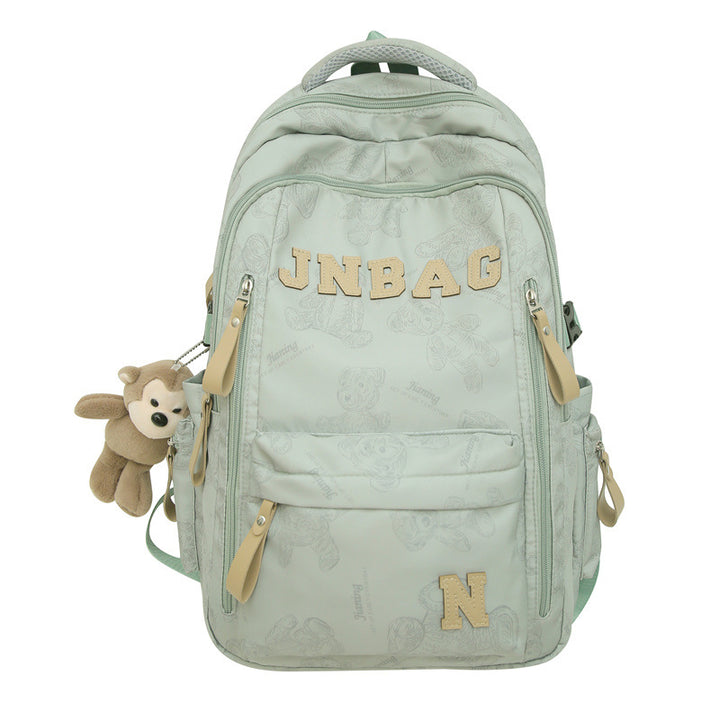 Cute Animal-Themed School Backpack Bowlift