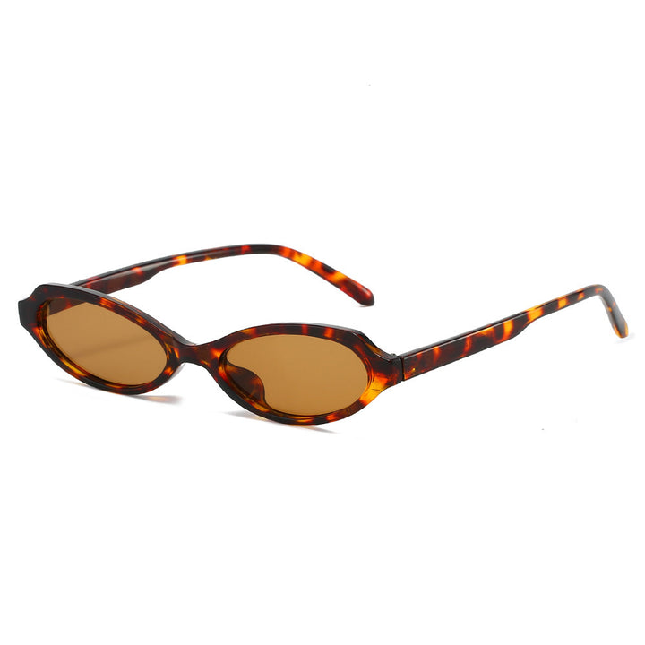 Fashionable Oval Frame Sunglasses Bowlift