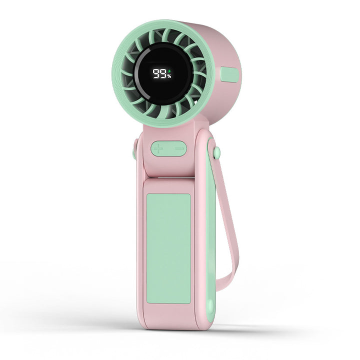 Foldable Rechargeable Handheld Fan Bowlift