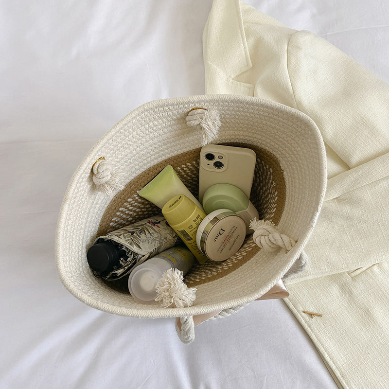 Stylish Woven Tote Bag