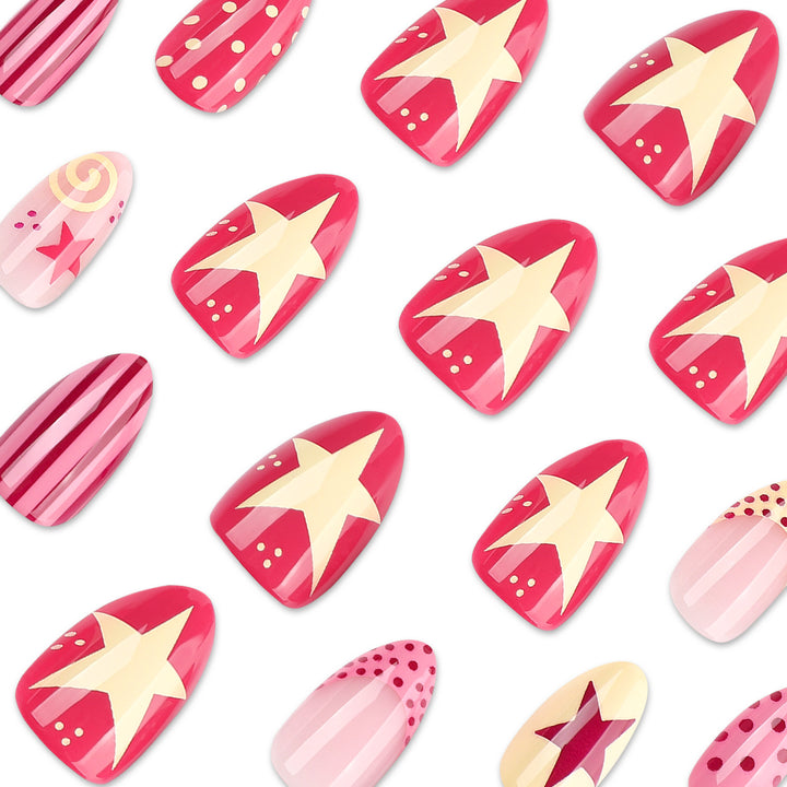 Creative and colorful nail art Bowlift