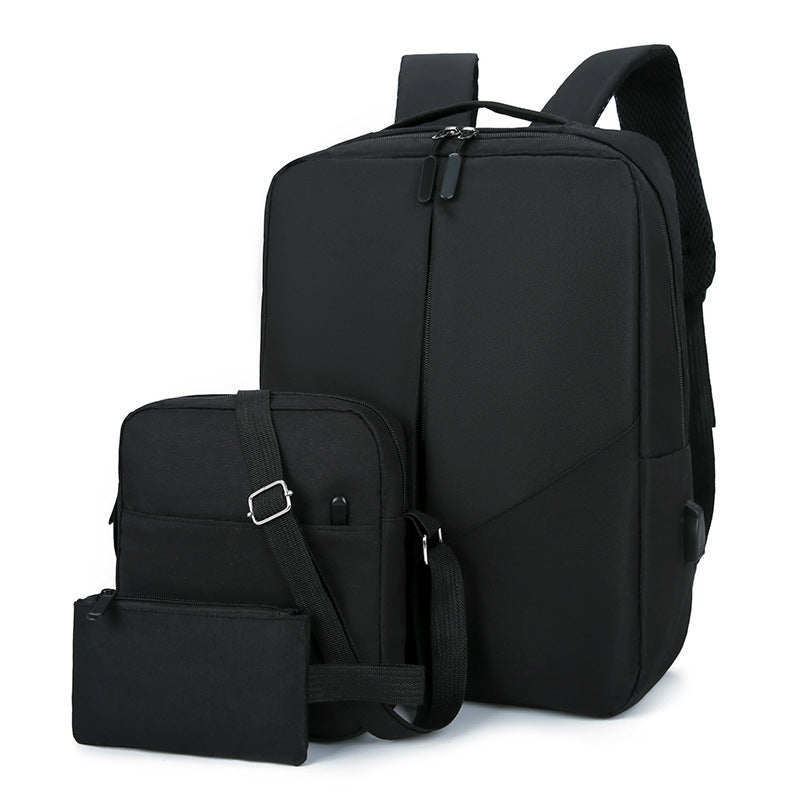 Versatile Multi-Pocket Laptop Backpack Set Bowlift